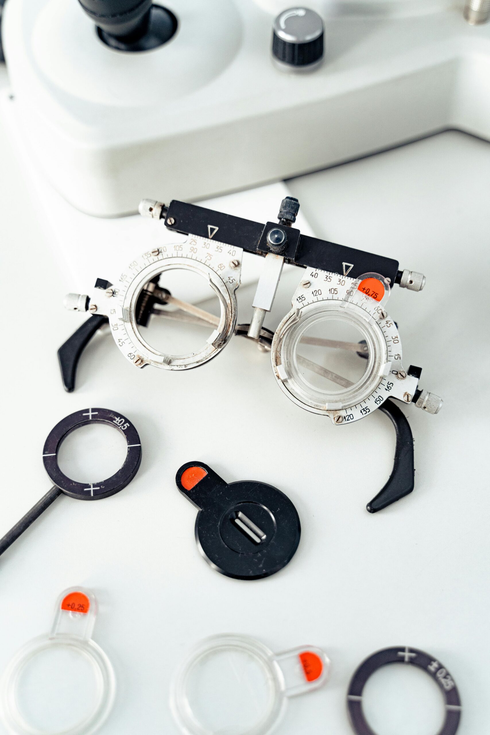 Child wearing glasses